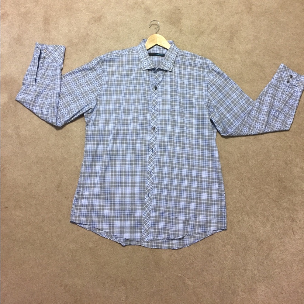 Zachary Prell long sleeve button down shirt-plaid